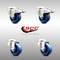 Service Caster 3 Inch 316SS Solid Polyurethane Swivel Bolt Hole Caster Set with 2 Lock Brake SCC-SS316BHTTL20S314-SPUS-2-S-2 - alternate 2